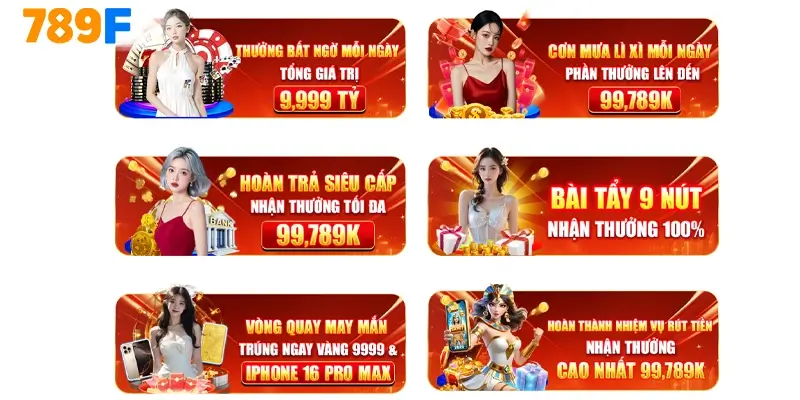 Giới thiệu các khuyến mãi 789F