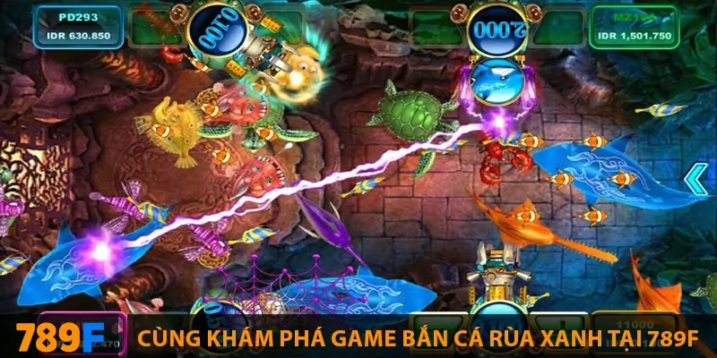 Cùng khám phá game bắn cá rùa xanh tại 789F